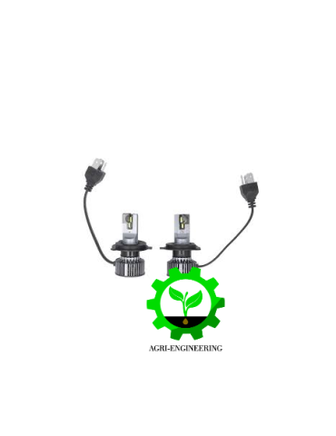 Лампа світлодіодна LED H4 12/24V Ultinon Pro3022 HL +100% 20W 6000K (комплект) 11342U3022X2 
