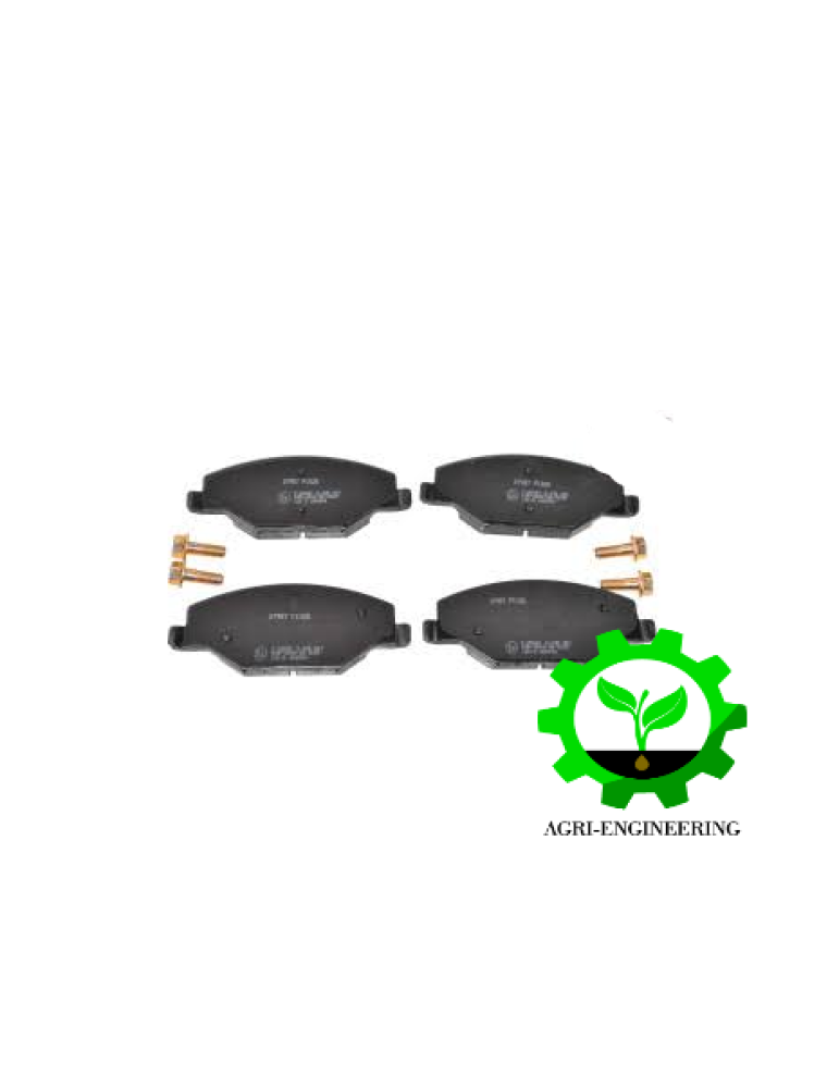 Колодка гальм. диск. SKODA FABIA 1.2-1.6 2007-2014, VW POLO 1.6 2010 - передн  37957 