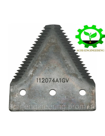 Сегмент (крупний зуб) жатки 1010 Case-IH