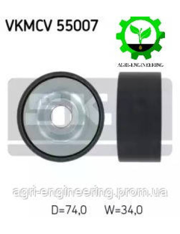 Напрямний ролик MAN TGA, TGM, TGS, TGX