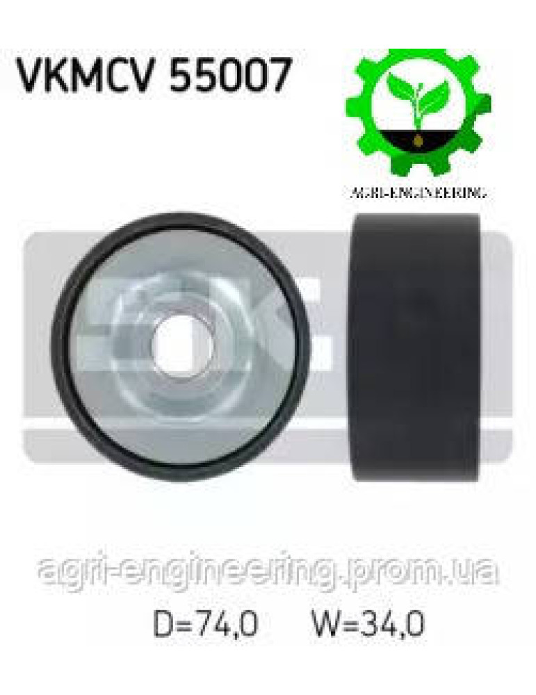 Напрямний ролик MAN TGA, TGM, TGS, TGX