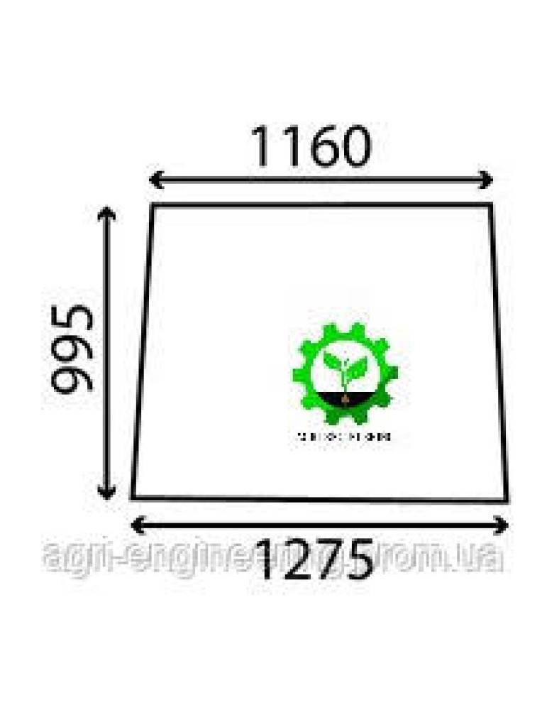 ВІТРІВЕ СКЛО ПЛОСКЕ