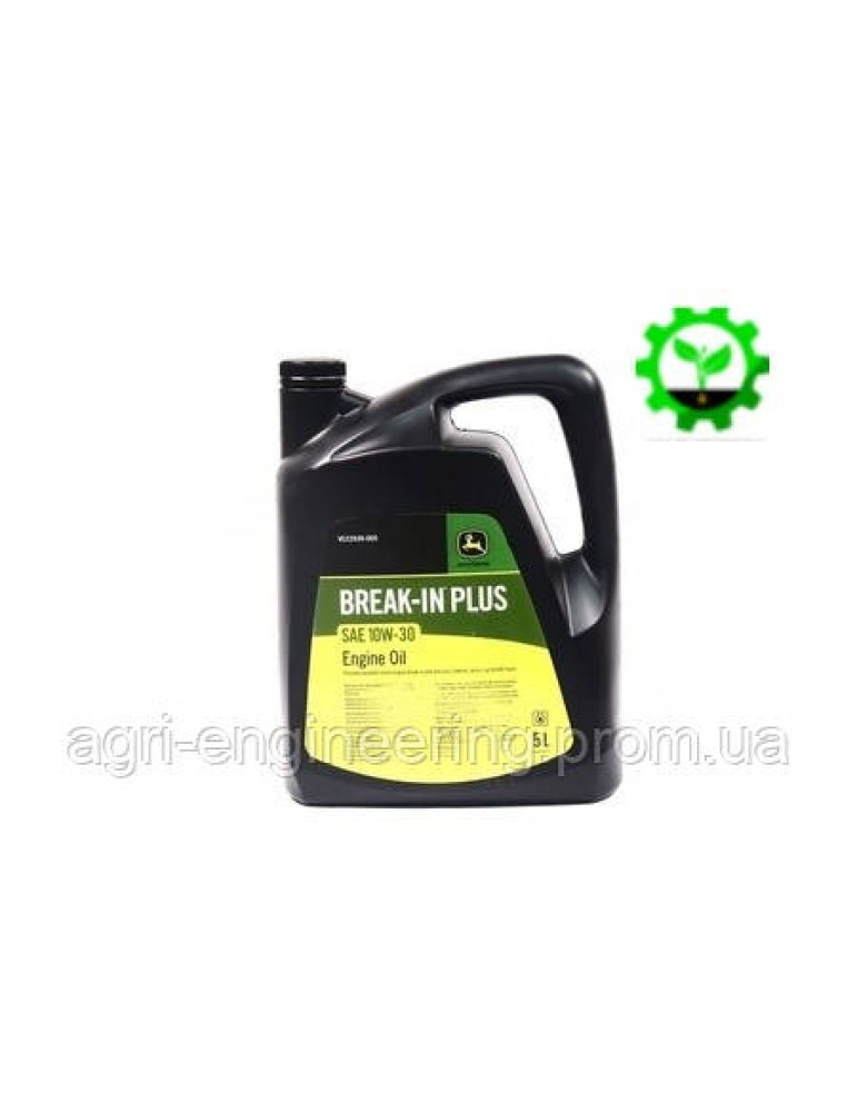 Масло моторне JD BREAK-IN Plus 10W-30, обкаточне (Каністра 5л)
