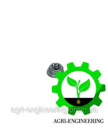 Гайка шестигранна із фланцем болта сегмента М6 JD (14M7303JD) (Agri Parts)