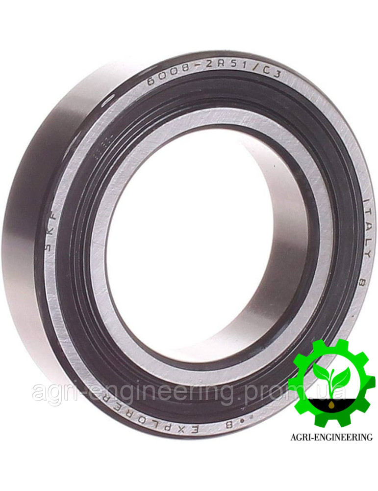 Підшипник кульковий 6008 2RS1/C3 (40х68х15)
