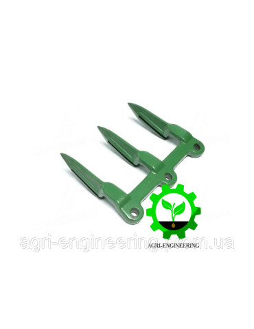 Палець протирізальний потрійний жниварки JD600/800 (H25603/H171032/42835.01/H25605/H171032)