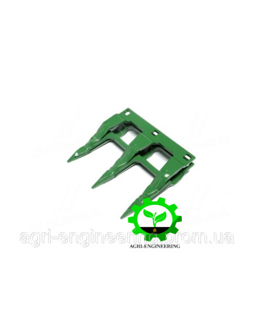 Палець протирізальний потрійний жниварки JD600R (AH143574/16503.01/AH168908/410400036)