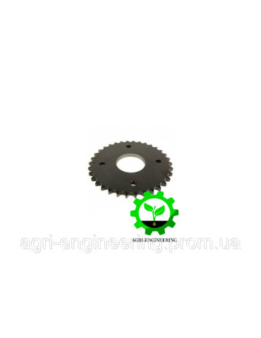 Зірочка обгінної муфти верхнього валу ТНК комбайна JD9680WTS (тип 60, Z=34)