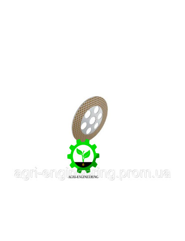 Диск фрикційний гальмівний JD8430/8530/8310R (RE211947/RE192925/RE160966/RE204407)