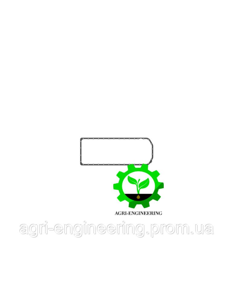 Прокладка масляного піддону JD4730 (R500349/FP-R521498/38012581)