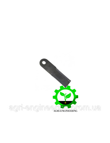 Ніж подрібнювача рухомий зубчастий комплект (H212698 - 8 шт.) JD 9880 STS/S690