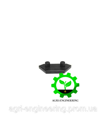 Накладка зносостійка комбайна похилої камери JD W660/T660