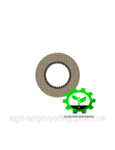 Диск фрикційний муфти зчеплення JD8330/8430/8530 (RE294015/RE166223)
