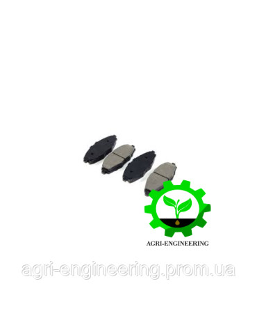 Колодки гальм. диск. DAEWOO LANOS/SENS/MATIZ/CHERY 97- передня 96273708