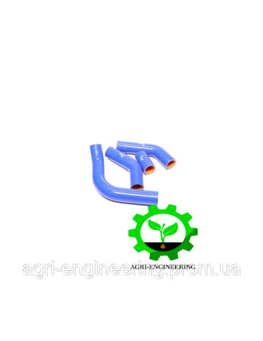 Патрубок радіатора ГАЗ 3110 (дв.402) (компл. 4 шт. силікон)