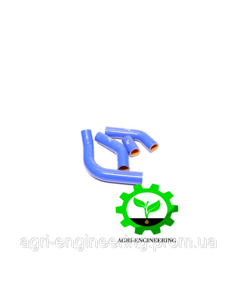 Патрубок радіатора ГАЗ 3110 (дв.402) (компл. 4 шт. силікон)