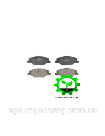 Колодка гальм. диск. SKODA FABIA 1.2-1.6 2007-2014, VW POLO 1.6 2010 - передн.
