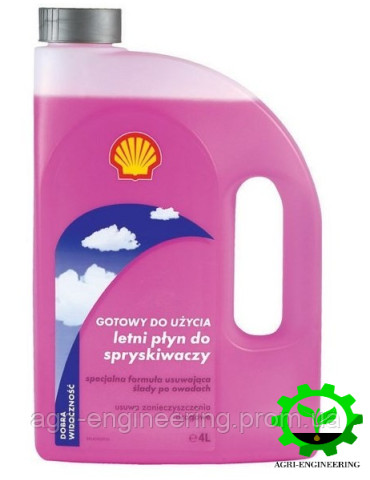 Омивач скла літній SHELL Summer Screenwash (ready) 4л
