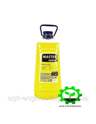 Омивач скла літній Мaster cleaner Цитрус 4л